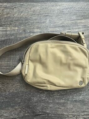 lululemon Beige/Tan Belt Bag Crossbody